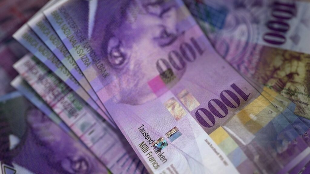 switzerland, swiss franc, banknotes, currency, bill, cash, 1000 swiss franc notes, money, blender, 3d, render, lilac money, lilac note, swiss franc, swiss franc, swiss franc, swiss franc, swiss franc, currency